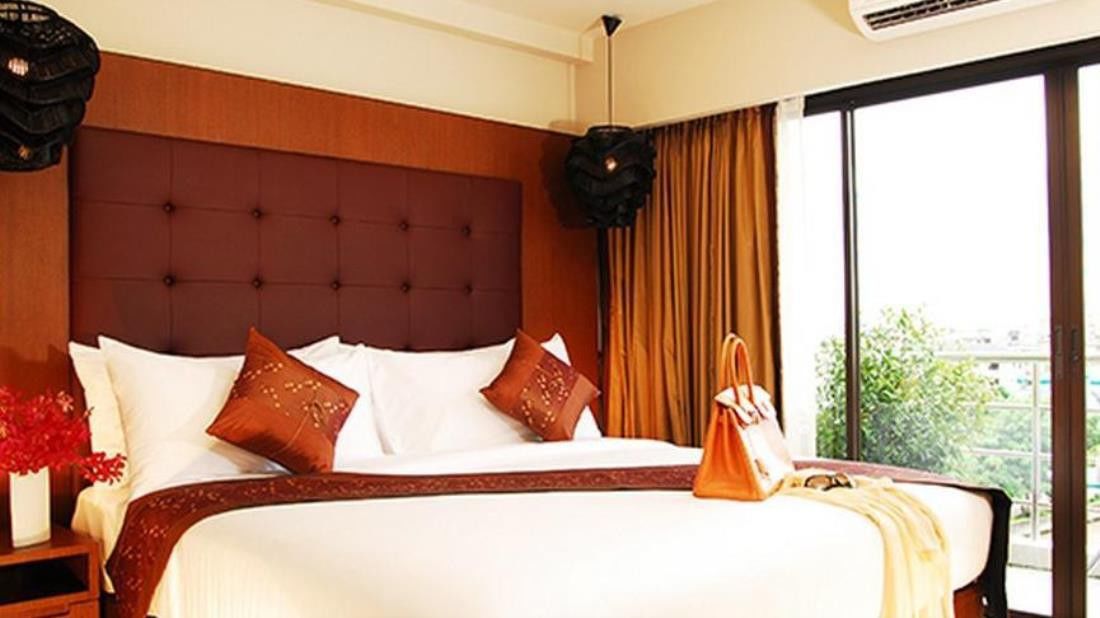 Ziniza The Boutique Service Apartment Bangkok Bagian luar foto